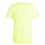 adidas Mens Own The Run Tee Yellow