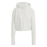 adidas Womens TC 3S Hoodie Grey