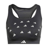 adidas Womens PWRCT MS BLUV Bra Black