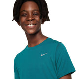 Nike Boys DF Miler SS Tee Blue