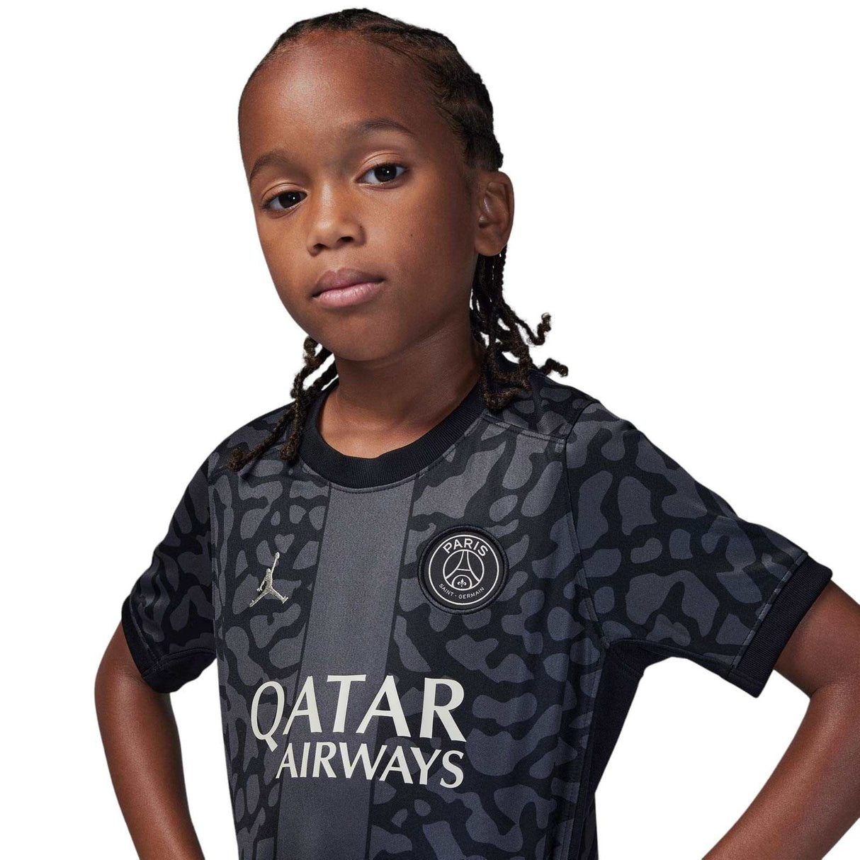 Nike PSG 23 Kids 3rd Kit Grey