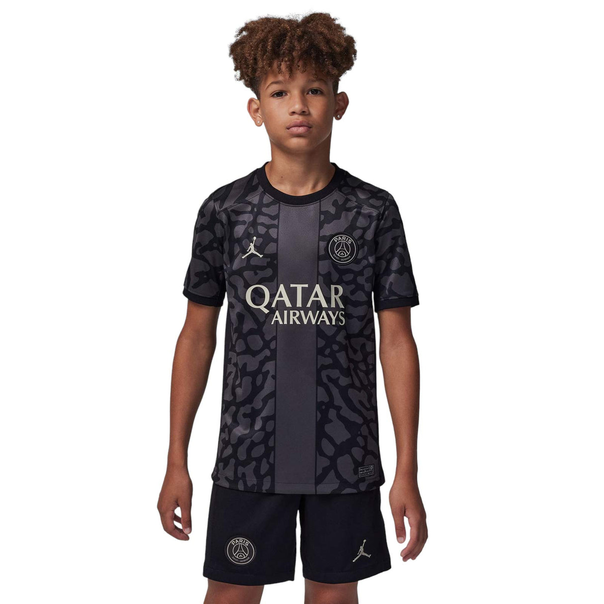Nike PSG 23 Kids 3rd Jersey Grey