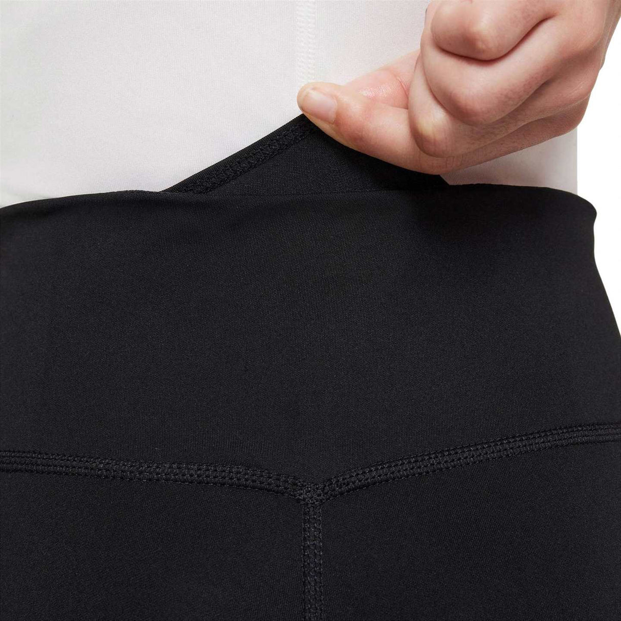 Nike Girls DF One Bike Logo Short Black