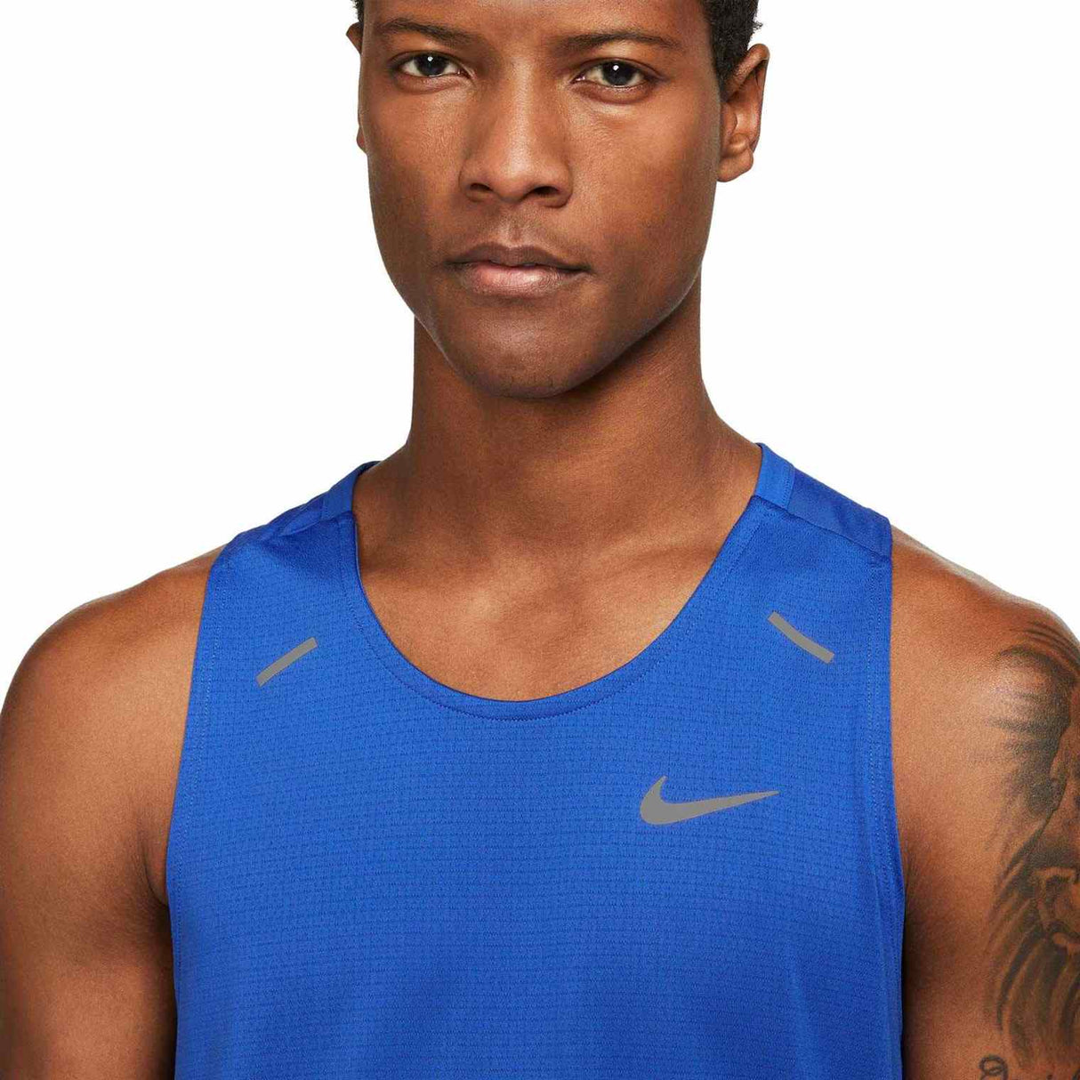 Nike Dri-FIT Rise 365  Mens Tee Royal