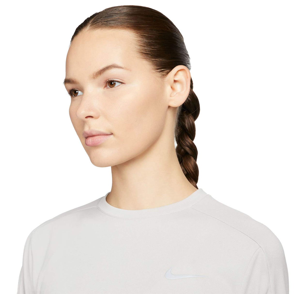 Nike Womens NK DF Pacer Crew Grey