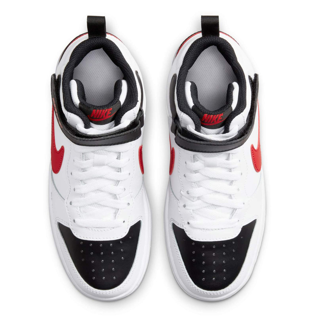 Nike Court Borough Mid 2 Kid Boys Wht/Rd