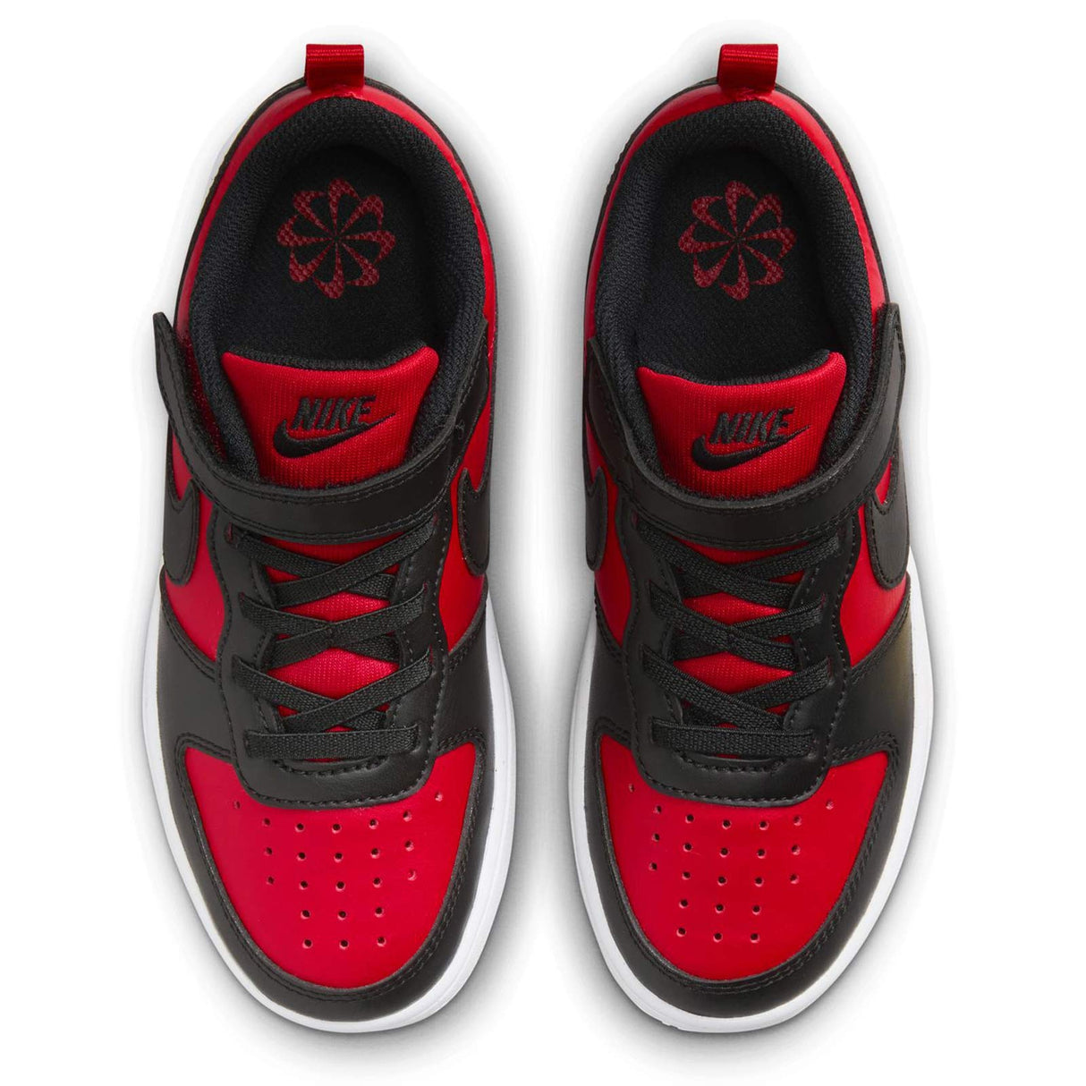 Nike Court Borough Jnr Boys Black/Red