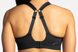 Brooks Drive Convertible Run Bra Black