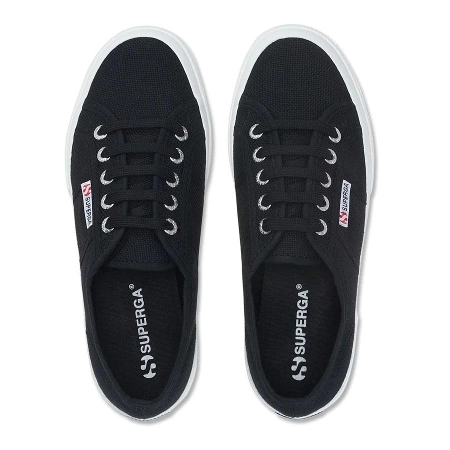 Superga Canvas Sneaker Unisex Blk/Wht