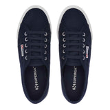 Superga Platform Canvas Sneaker Wmn Navy