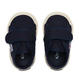 Superga Canvas Sneaker Velcro Kids Nvy