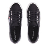 Superga Canvas Sneaker Leather Unisex Bl