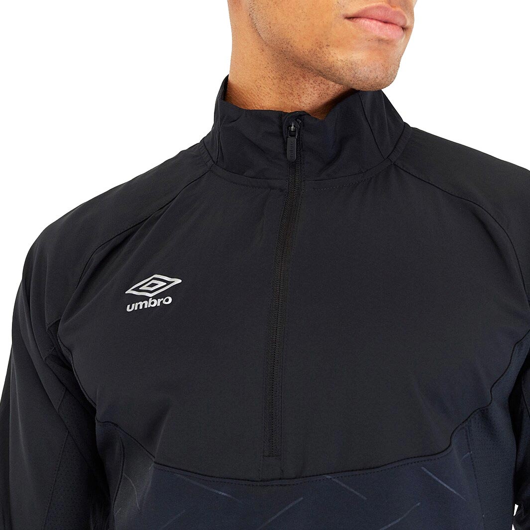 UMBRO TRN THERMAL HYBRID HZ TOP Kids Blk
