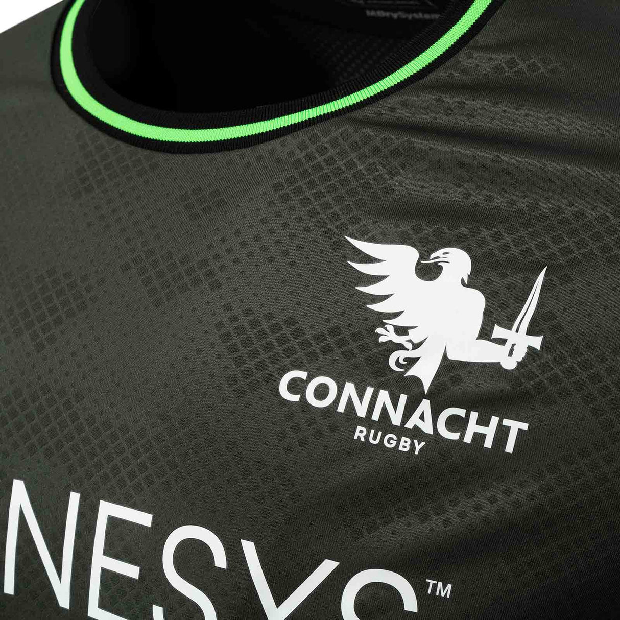 Macron Connacht 23/24 Trn Player Tee Grn