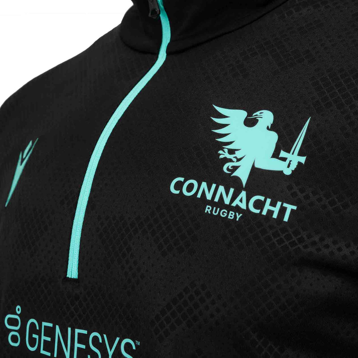Macron Connacht 23/24 Kid Train QZ Top B