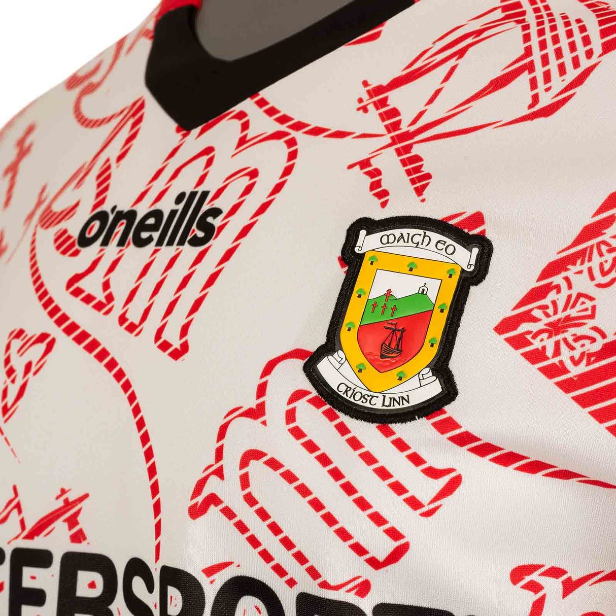O'Neills Mayo 23 GK Alt Kids Jersey Wht
