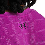 UA Mens Seamless Novelty SS Tee Purple