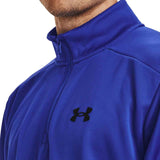 UA Mens Armour Fleece QZ Blue