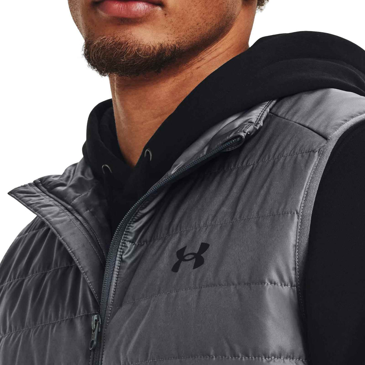 UA Mens Strm Ins Vest Grey
