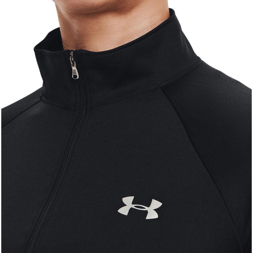 UA Womens Armour Fleece 1/4 Zip Black