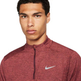 Nike Mens DF ELMNT HZ Top Red