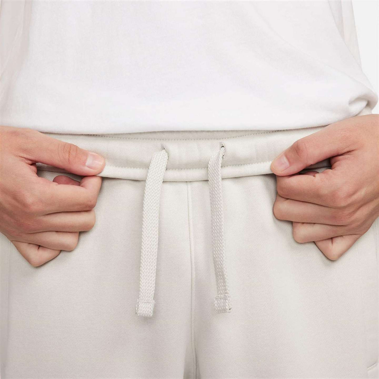 Nike Mens NSW SP FLC BB Jogger White