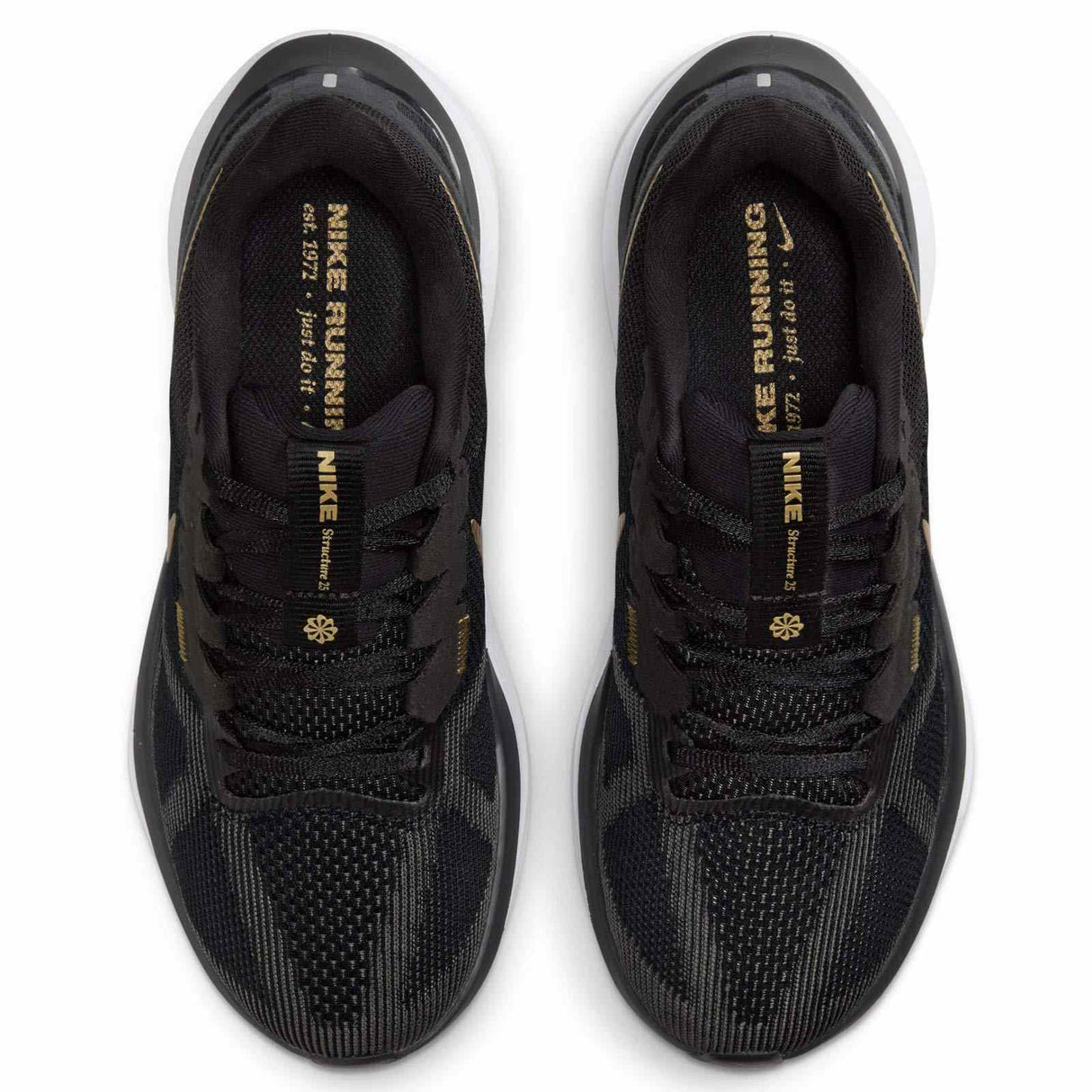Nike Air Zoom Structure 25 Wmns Bk/Gold