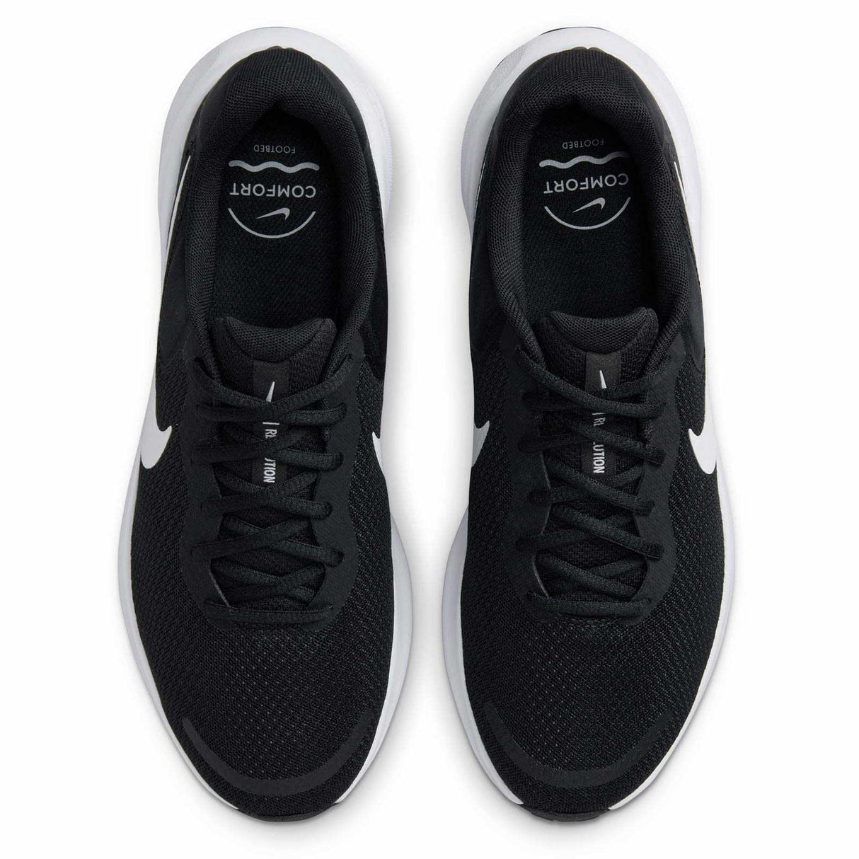 Nike Revolution 7 Mens Black/White