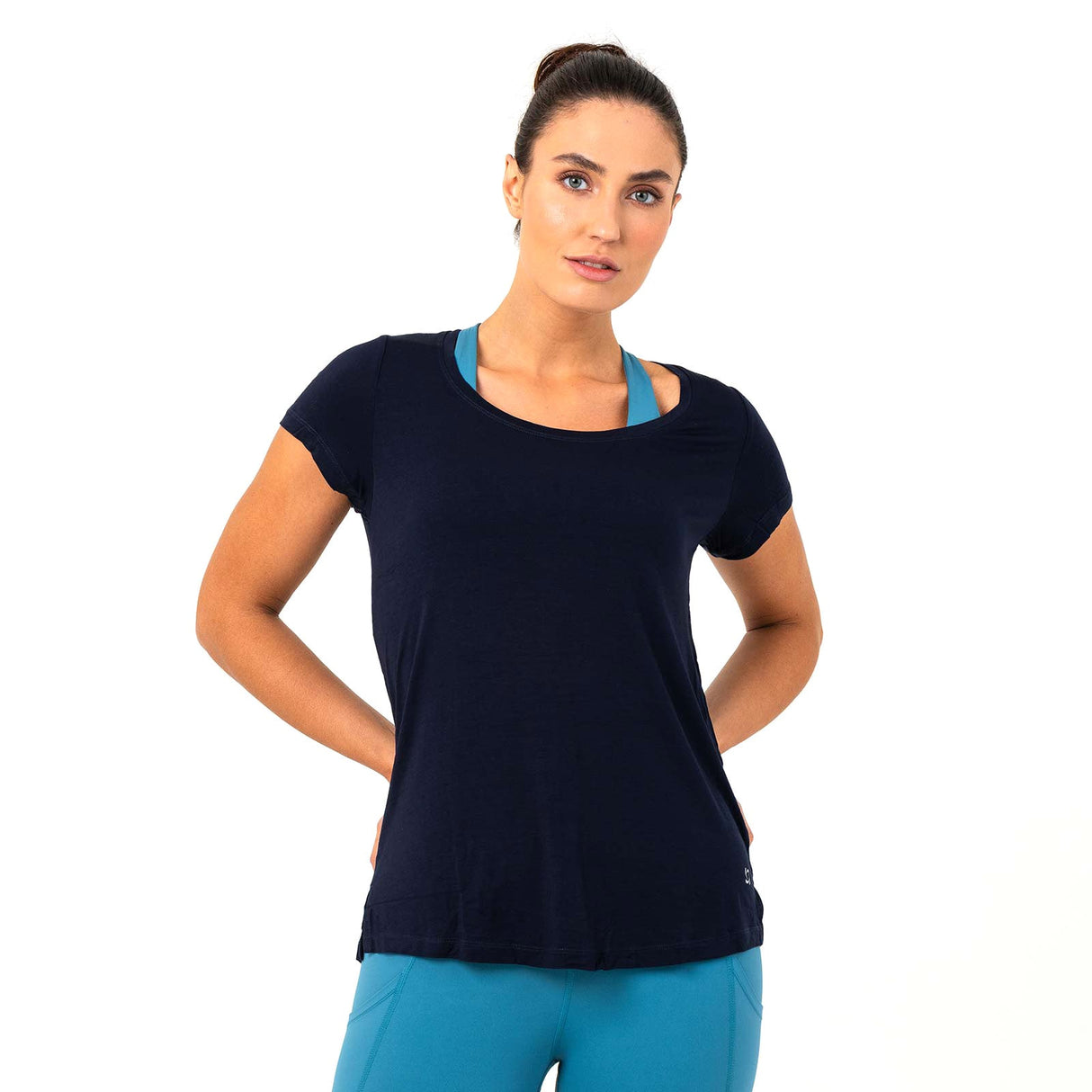 Bodylogic JS Trust Scoop Neck SS Tee Nv