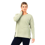 Bodylogic JS Wave Waffle Sweatshirt Grn