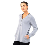 Bodylogic JS Freedom QZ Sweatshirt Gry
