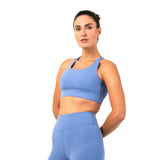 Bodylogic JS Soul Cross Back Bra Blue