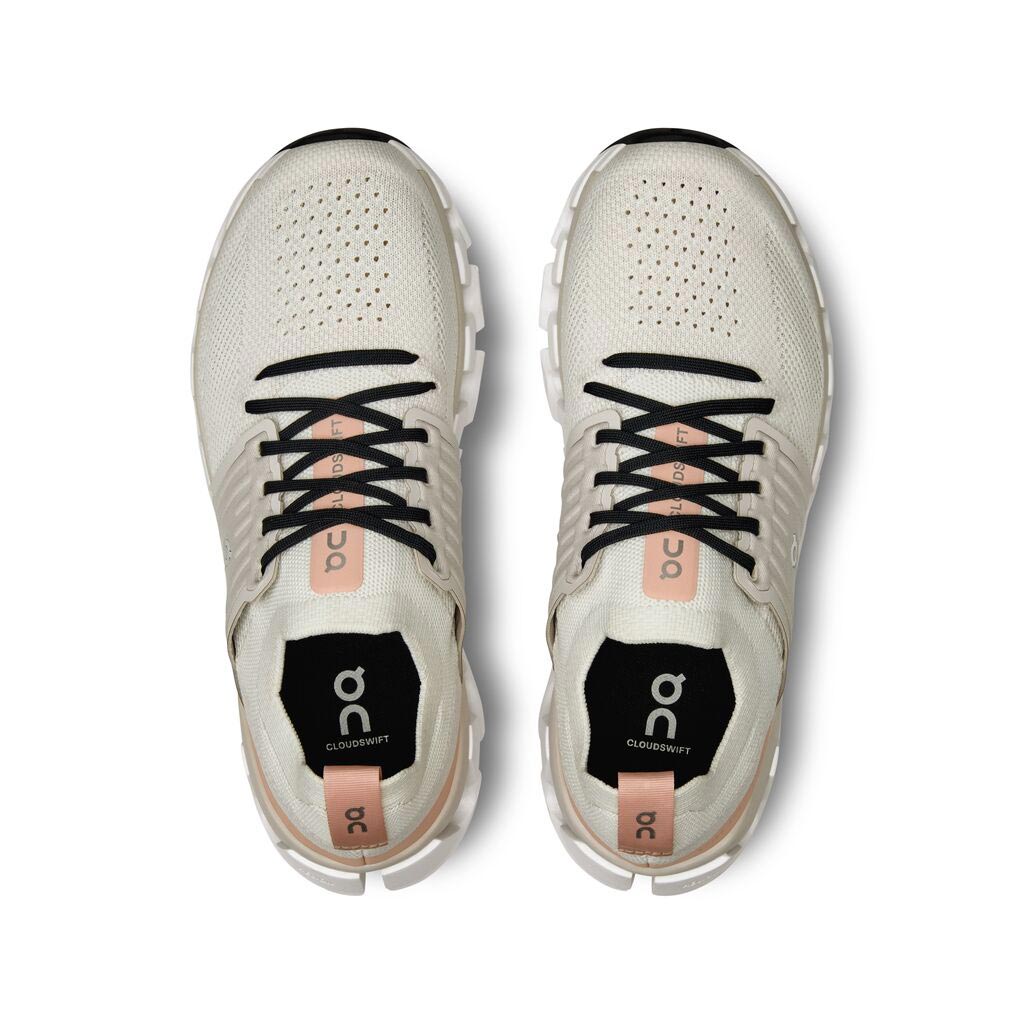 ON Cloudswift 3 Womens White/Pink
