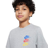 Nike Boys NSW SI Graphic Tee Grey