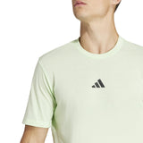 adidas mens WO Logo Tee Green