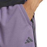 adidas Mens TR-ES PIQ 3SHO Shorts Purple