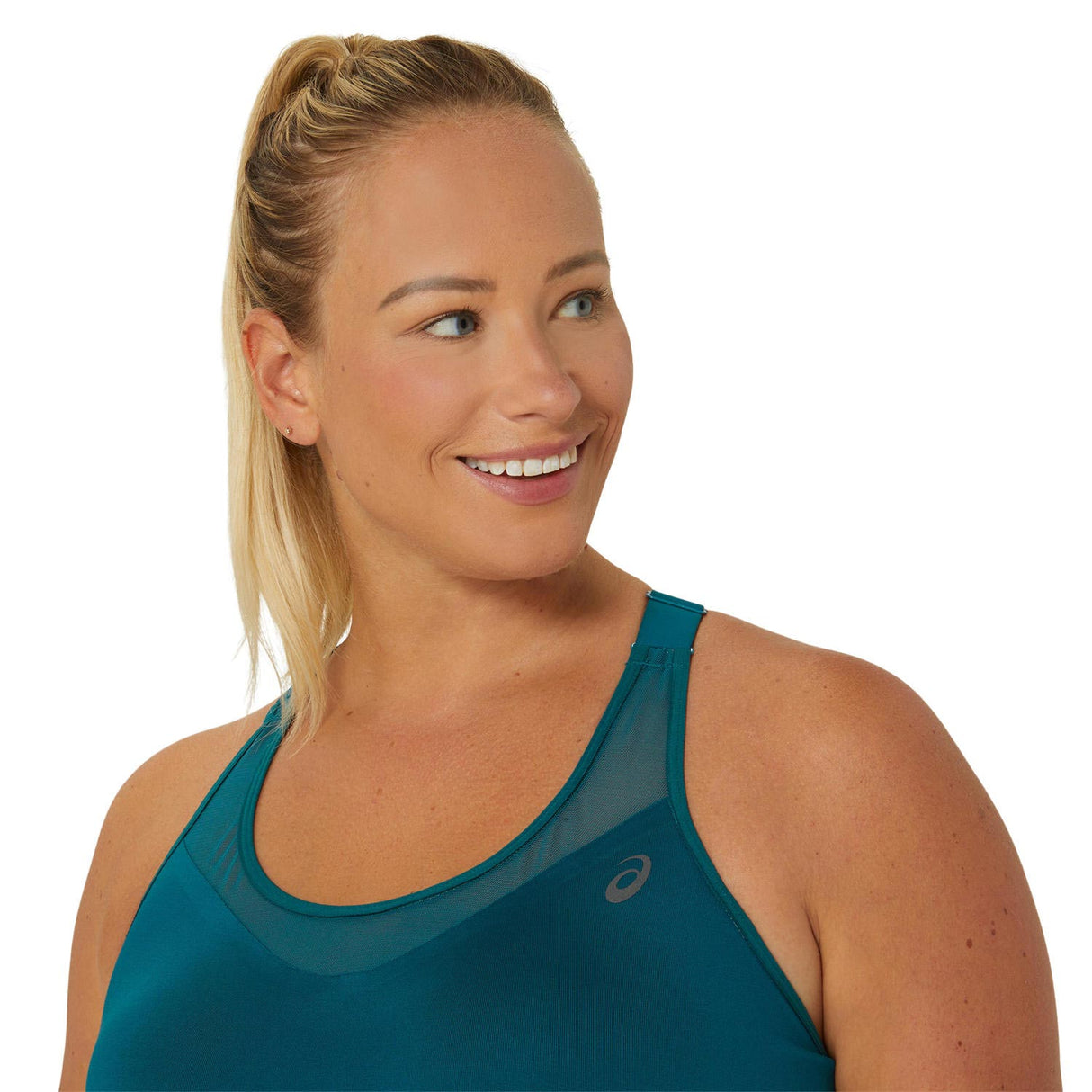 Asics Womens Accelerate Bra Green