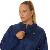 Asics Wmns Nagino Run Packable Jckt Blue