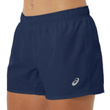 Asics Womens Core 4in Short Blue
