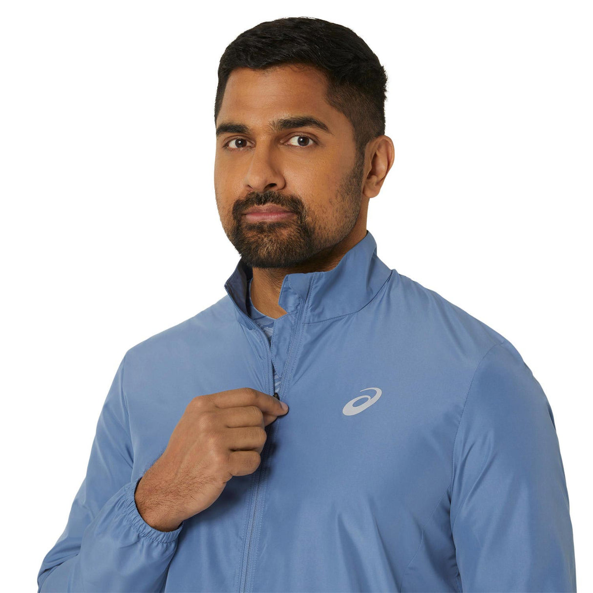 Asics Mens Core Jacket Blue