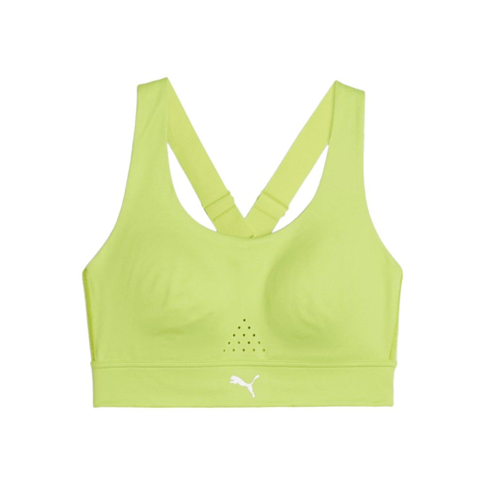 Puma Wmns PWRbreathe Run Bra Green