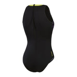 Speedo Womens Printed Hydrasuit Black