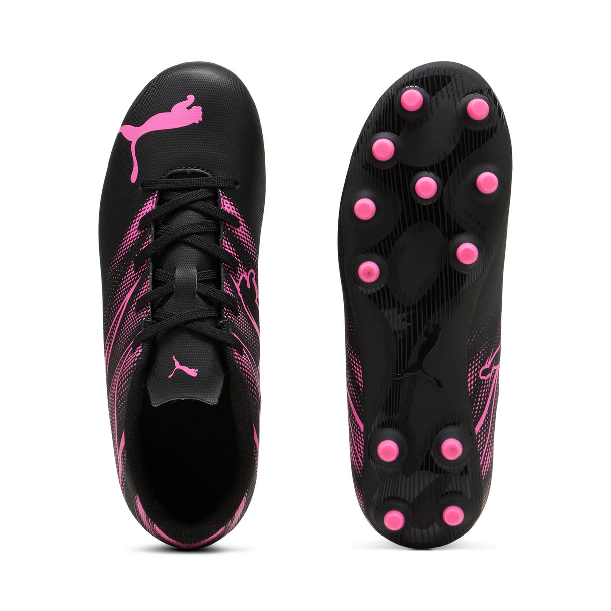 Puma Kids Attacanto FG Black/Pink