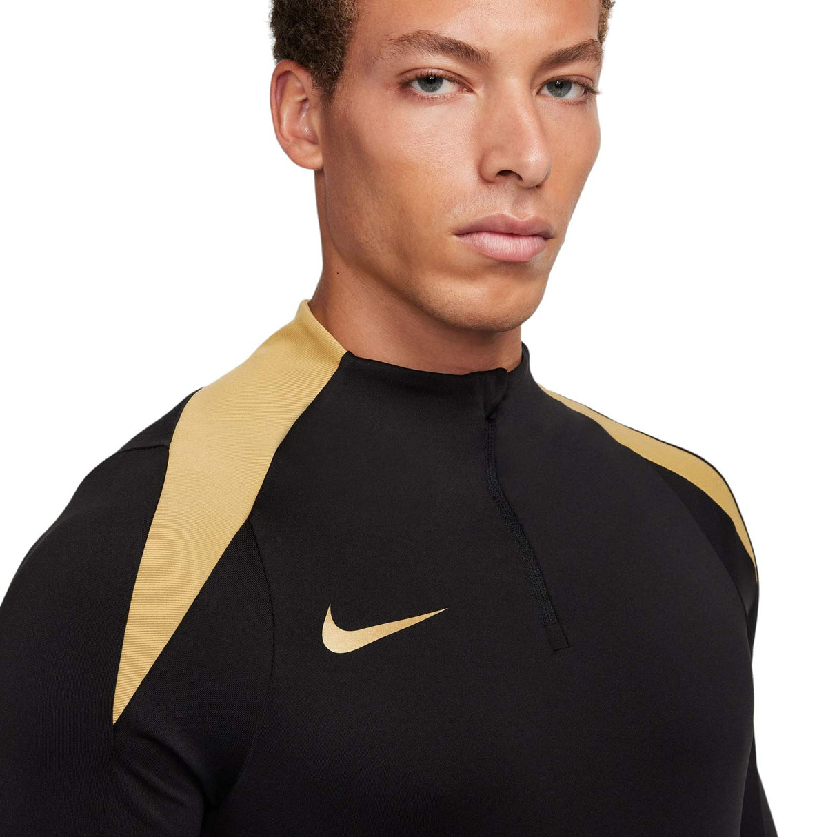 NIKE MENS DF STRK DRIL TOP BLACK