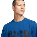 NIKE MENS DF RISE 365 RUN DIV SS BLUE