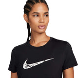 Nike Wmns One Swoosh HBR DF SS Top Black