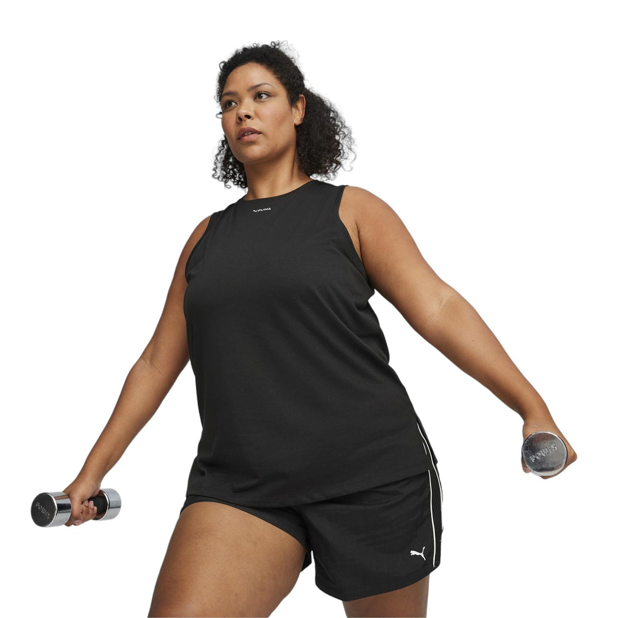 Puma Womens Fit Triblend Tank Black