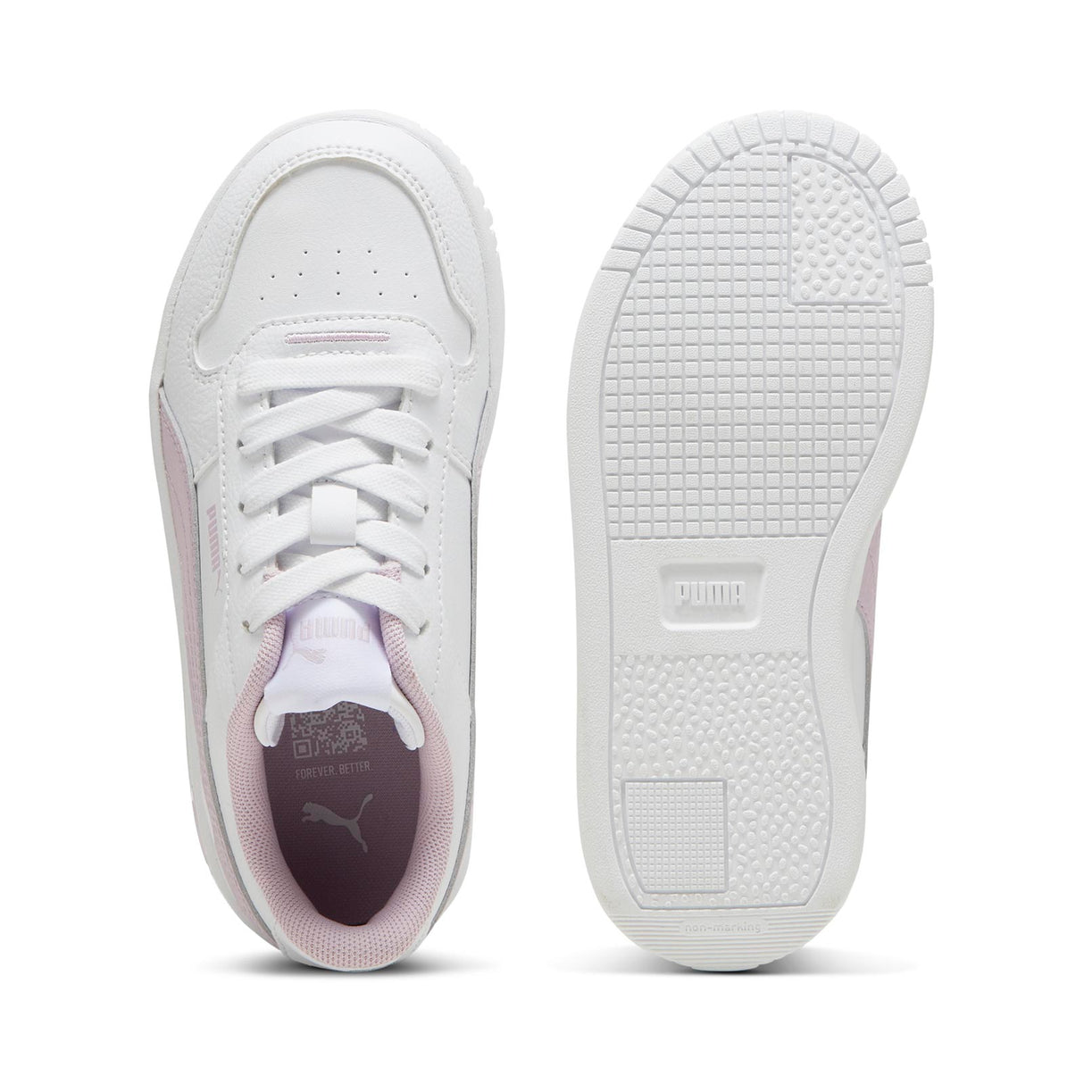 Puma Carina Street Jnr Girls White