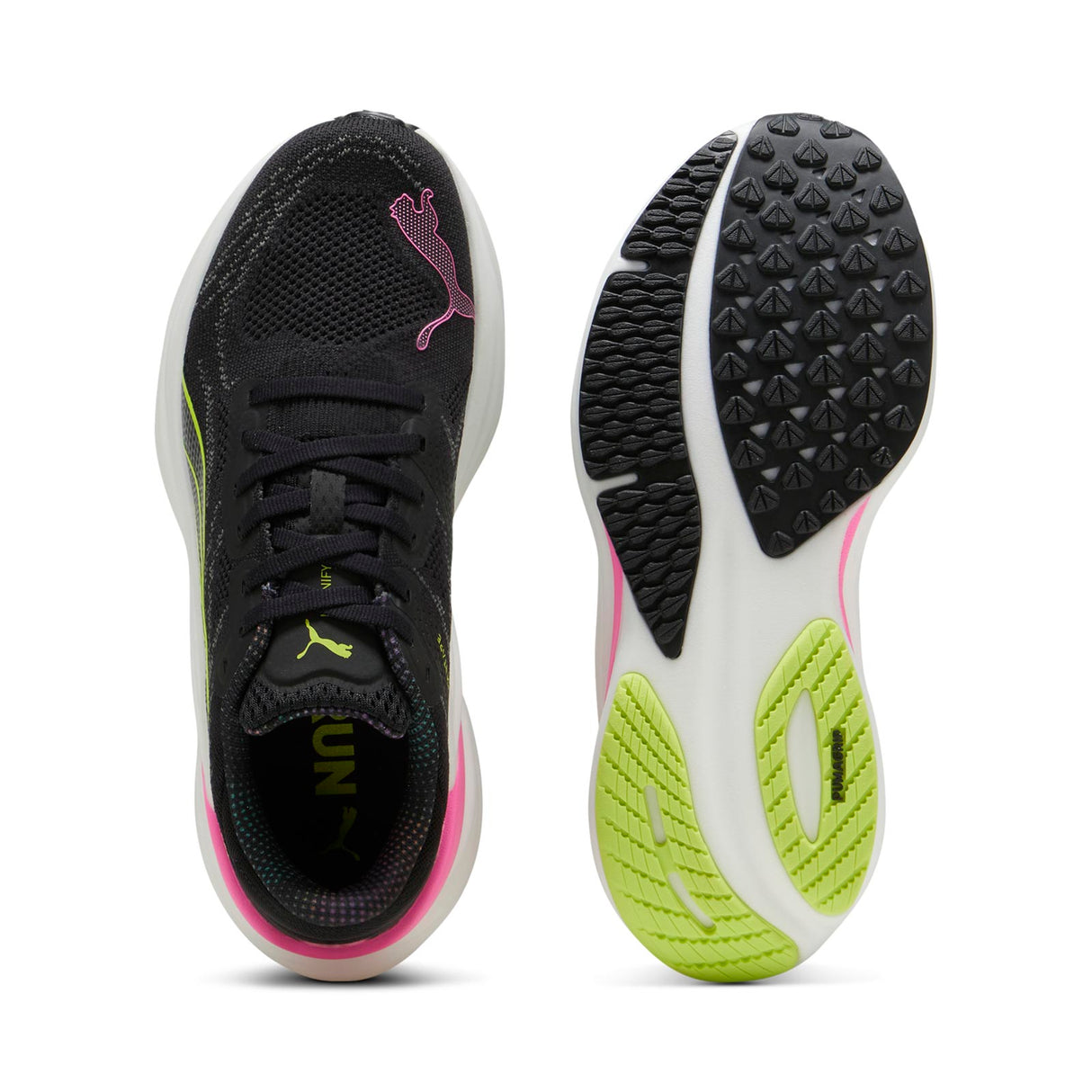 Puma Magnify Nitro 2 Womens Black/Yellow