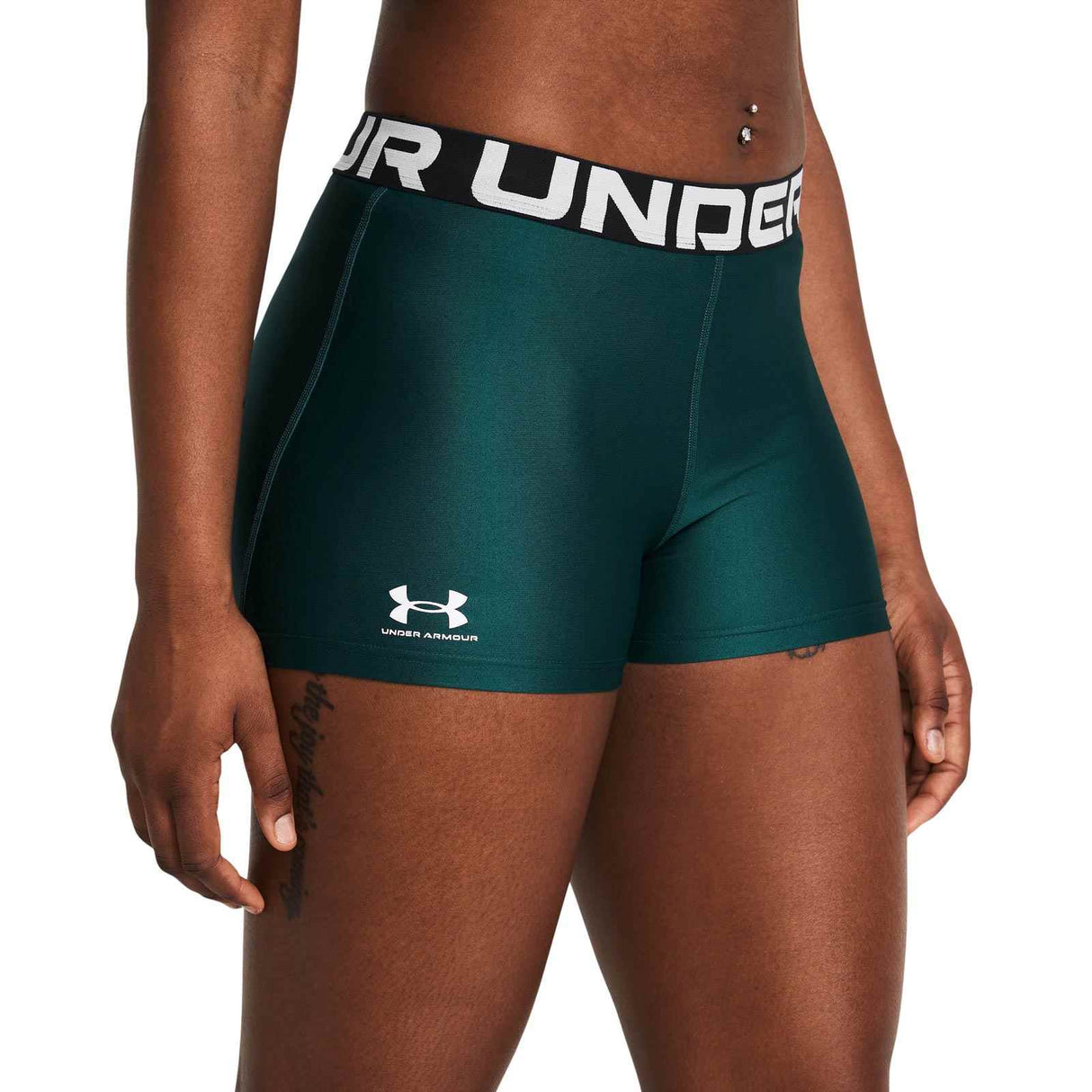 UA Womens HG Authentics Shorty Green